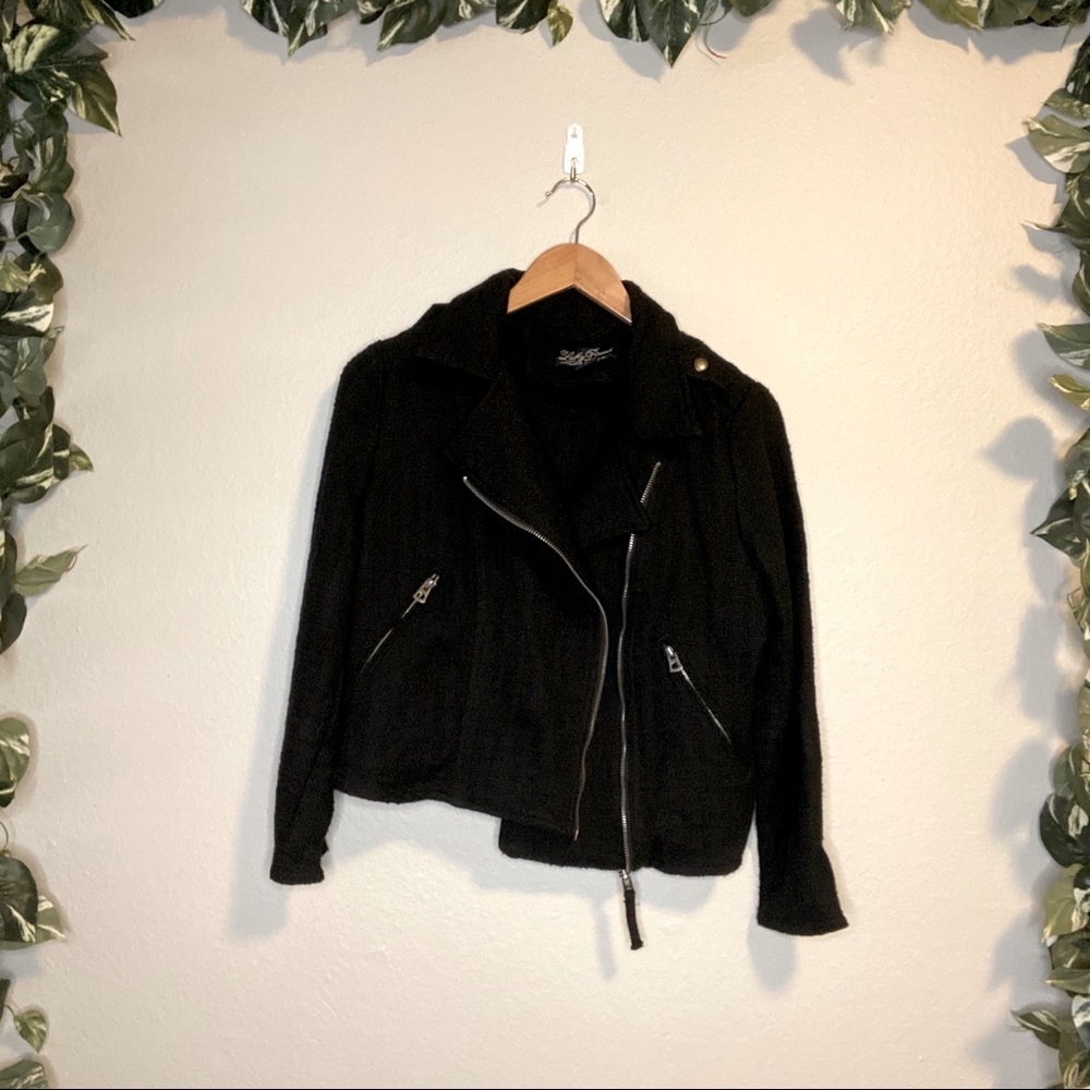 🆕Lucky Brand Side Zip Jacket Black